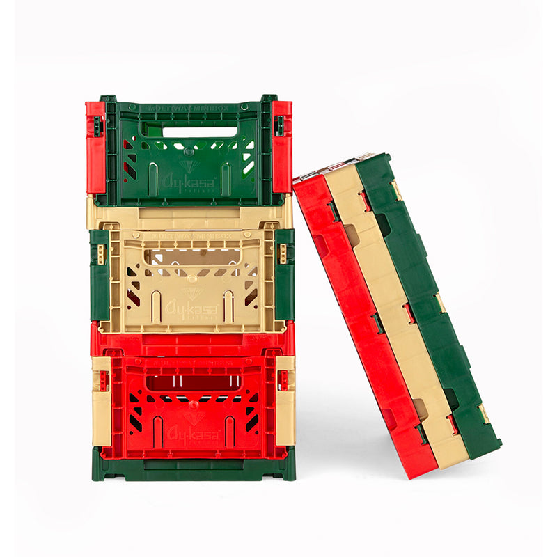 Ay-Kasa Aufbewahrungsbox Folding Crate Mini Christmas Collection bei Yay Kids