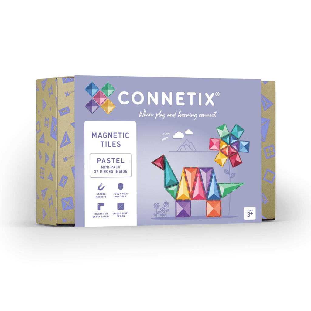 Connetix Pastel Mini Pack 32 pc bei Yay Kids