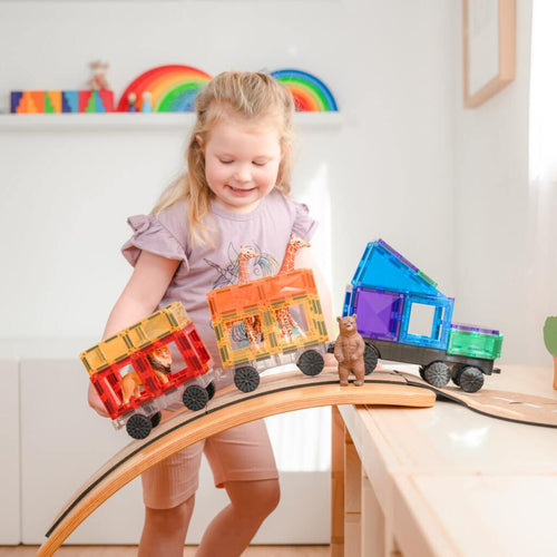 Connetix Rainbow Transport Pack 50 pc bei Yay Kids