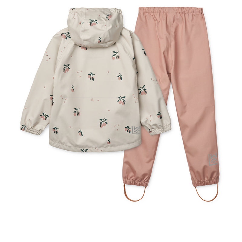 Liewood Rainwear Set Pedia Peach / Sea shell bei Yay Kids