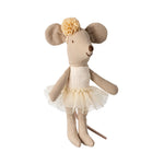 Maileg Ballerina-Maus Kleine Schwester Cremefarben bei Yay Kids