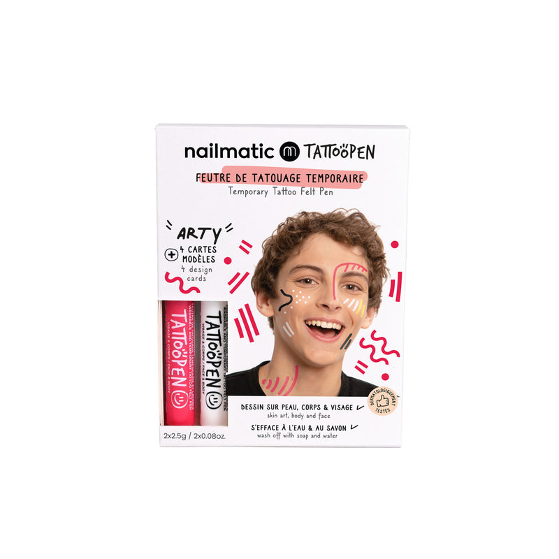 Nailmatic Kinder Tattoo Pen Duo Set Arty bei Yay Kids