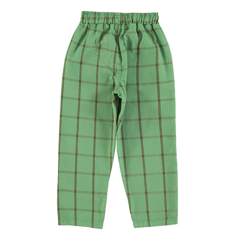 Piupiuchick Unisex Trousers Green checkered bei Yay Kids