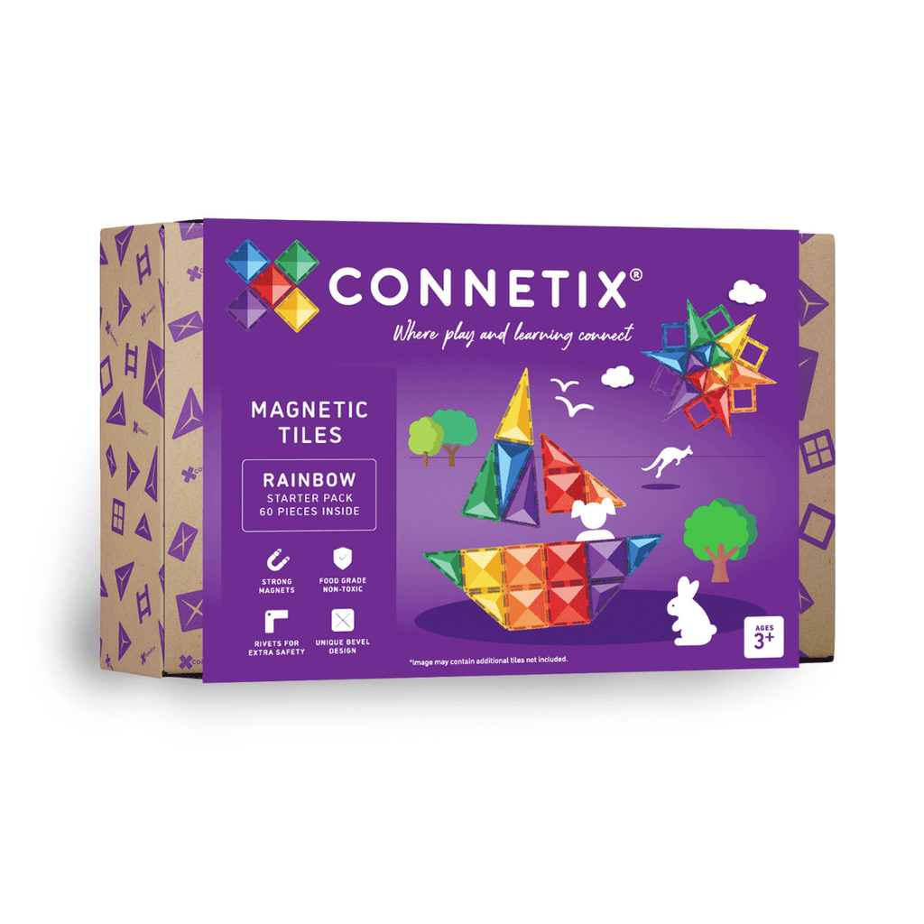 Connetix Rainbow Starter Pack 60 pc bei Yay Kids