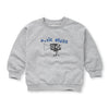 Sproet & Sprout Organic Sweatshirt Raglan Movie Grey melee bei Yay Kids