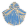 Sproet & Sprout Terry Poncho Stripes Sesame bei Yay Kids