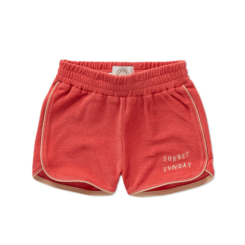 Sproet & Sprout Terry Sport Shorts Rose Petal bei Yay Kids