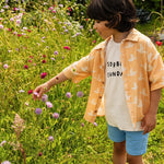 Sproet & Sprout Terry T-Shirt Sorbet Sunday Off-White bei Yay Kids