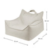 Wigiwama Outdoor Sitzsack Stuhl in drei Farben bei Yay Kids
