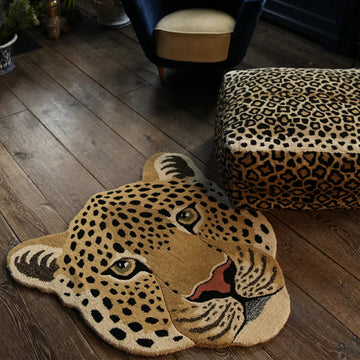 Loony Leopard Rug, Large