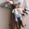 Main Sauvage gestrickter Teddybär Gross Blue bei Yay Kids